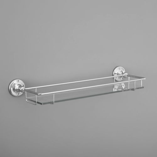 Glass Bathroom Shelf